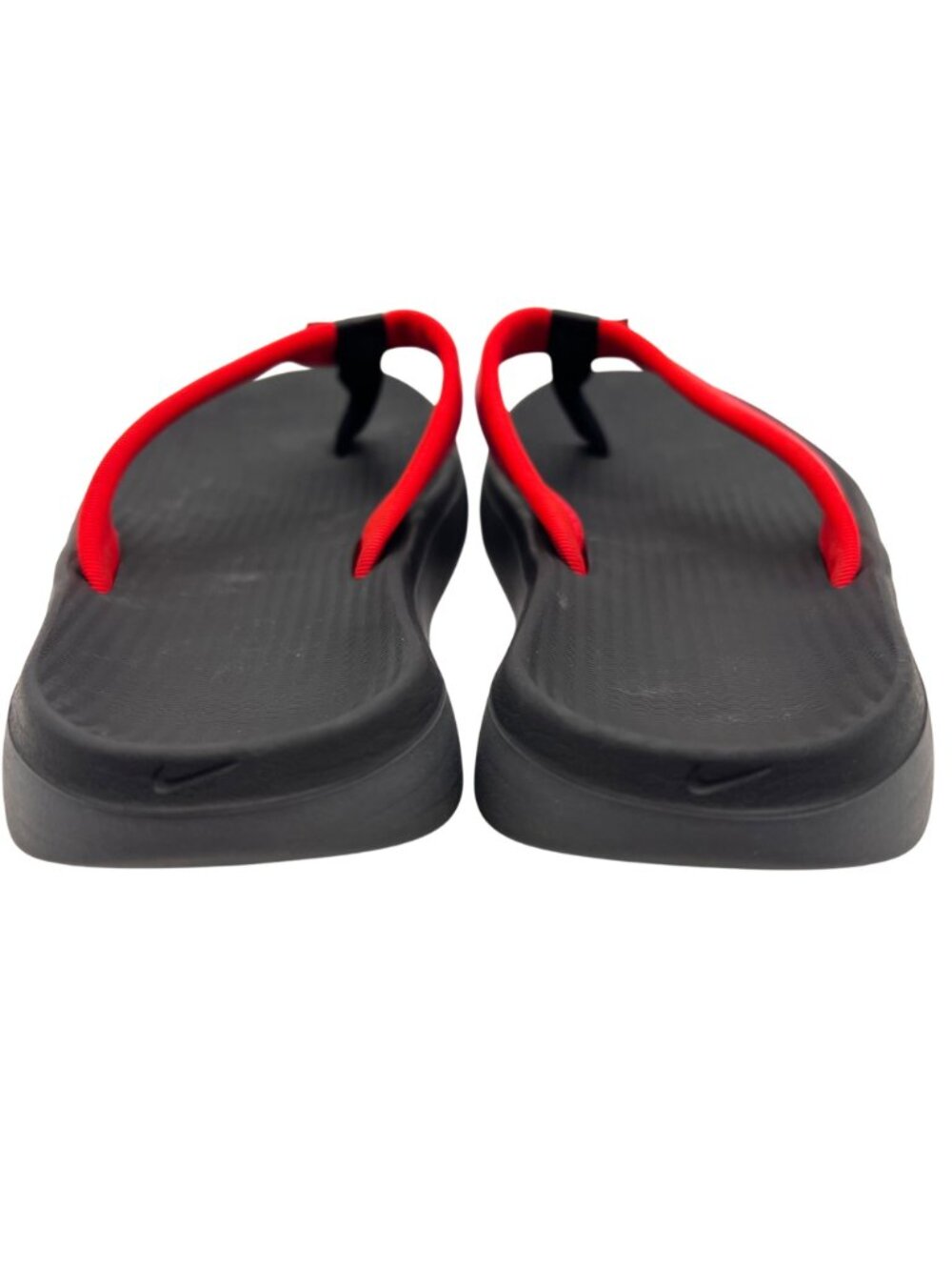 Nike Flip-Flops Black & Red Womens Size 6 Comfortable Casual Sandals Slides 2018 - Picture 8 of 10